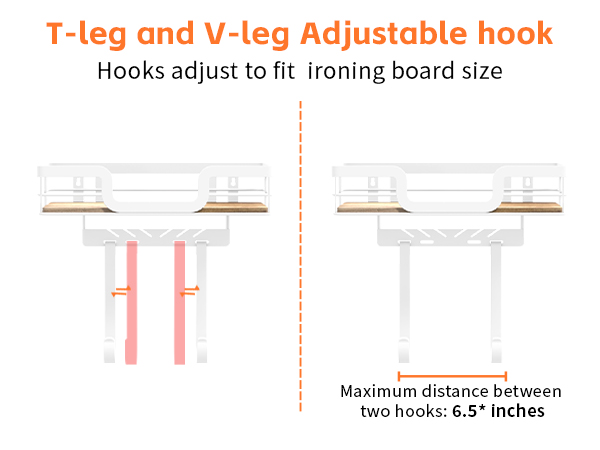 ironing borad holder