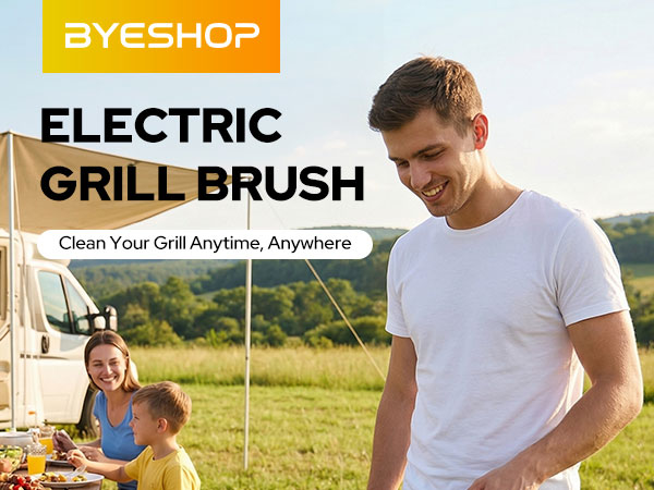 BYESHOP ELECTRIC GRILL BRUSH