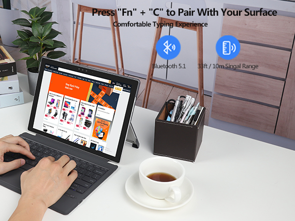 surface pro 7+ keyboard