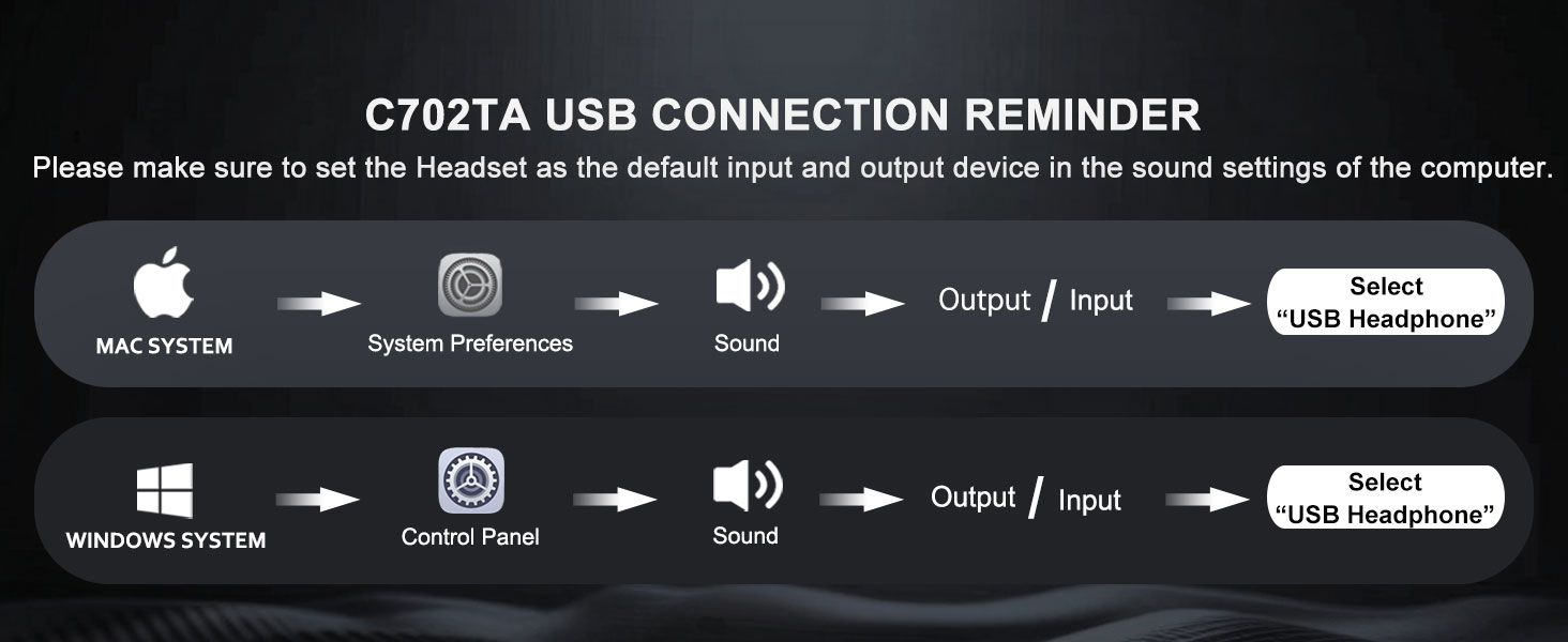 usb computer settings