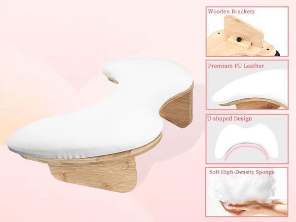 U-shaped Arm Rest for Nails Tech