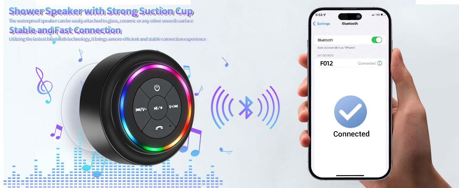 waterproof speaker for shower waterproof shower speaker waterproof bluetooth speaker