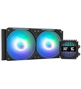 Zalman Alpha 2 V2 240 AIO Liquid CPU Cooler, 320W TDP, Black | AMD AM5/AM4, Intel LGA1851/1700/12...