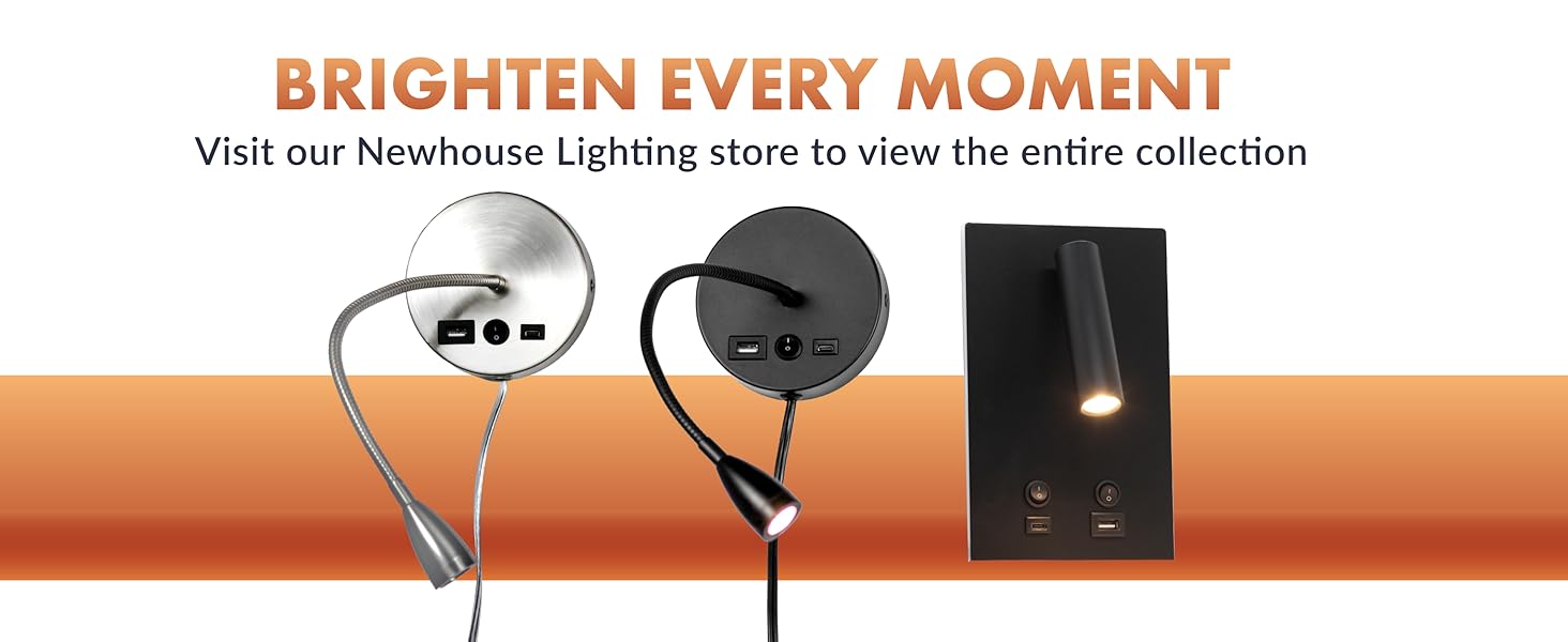 bedside lamp with USB-A and USB-C charging ports space saving desk accessory for nightstands