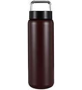 DEQIANG 24oz Tumbler with Handle and Lid, Travel Mug Water Tumbler, Steel Insulated Tumbler, Vacu...