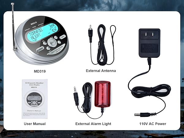 S.A.M.E. Weather Alerts Radio