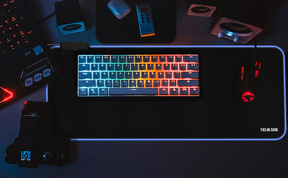 TIDALSOIL RGB mouse pad