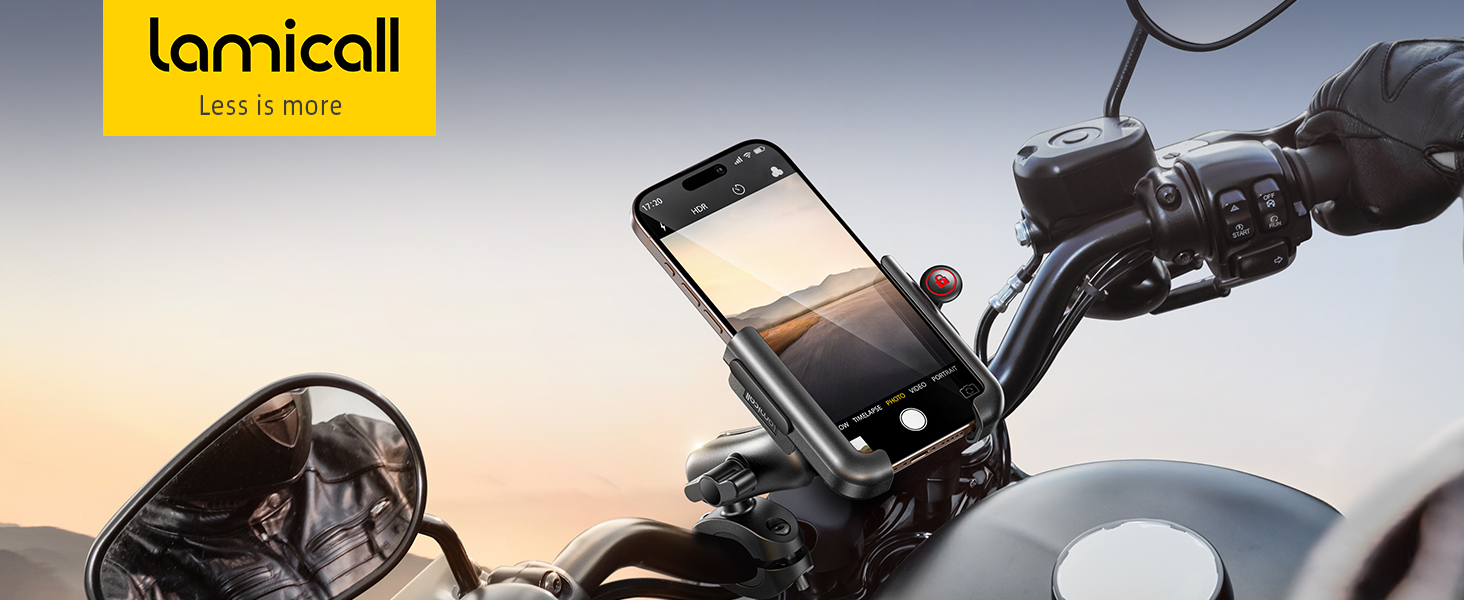 motorcycle phone mount