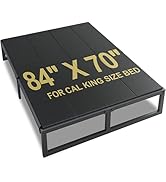 Lutown-Teen Bunkie Board California King Under Mattress High-Density Polymer Cal King Bunkie Boar...