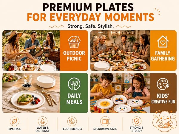 PREMIUM PLATES FOR EVERYDAY MOMENTS
