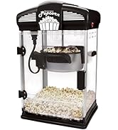 West Bend Stir Crazy Movie Theater Popcorn Popper, Gourmet Popcorn Maker Machine with Nonstick Po...