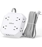 Power Strip Surge Protector - 8 Outlets with 4 USB (2 USB C) Charging Ports,JcBlaon Multi Ultra T...