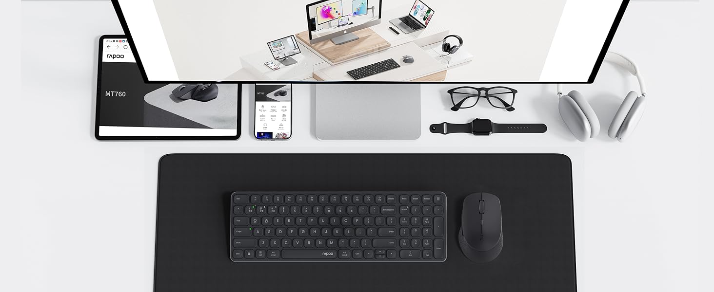 Wireless Keyboard and Mouse Combo