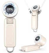 Drcryo Portable Handheld Turbo Fan 5 Gear High Speed 5000mAh USB Rechargeable Personal [24H Max C...