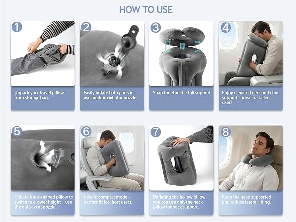 airplane pillow