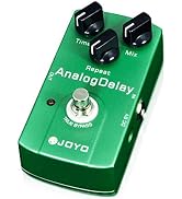 JOYO Digital Delay Effect Pedal Mild and Mellow Circuit Delay for Electric Guitar Effect - True B...