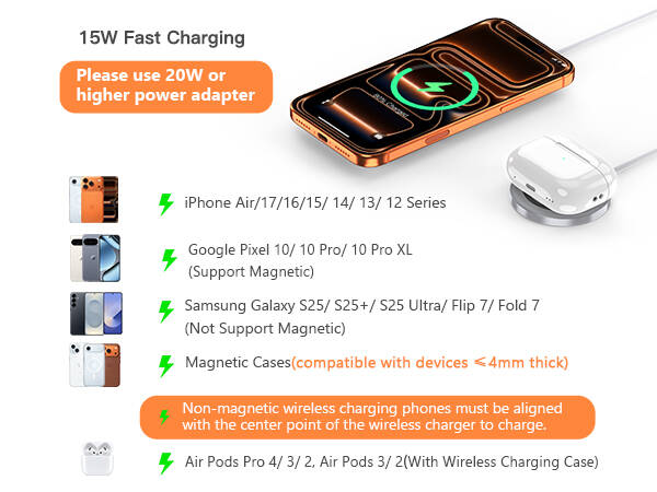magnetic wireless charger