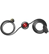 DEWENWILS Christmas Extension Cord with Multiple Outlets, 12 FT ON/Off Foot Switch Power Cord, An...