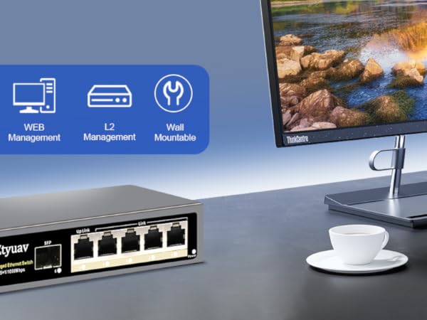 Easy Web Managed Ethernet Switch