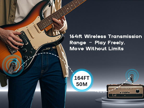 164ft Wireless Transmission Range