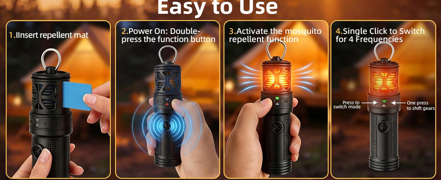 ZETAWALE Mosquito Repellent Outdoor Repeller