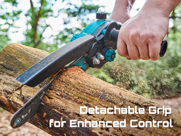 Mini Chainsaw Cordless Battery Powered: 8 inch 6 inch Electric Chain Saw