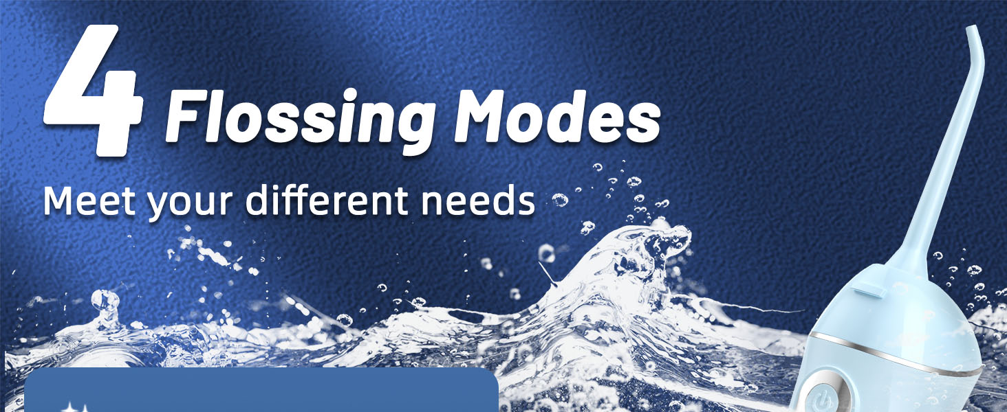 4 Flossing Modes