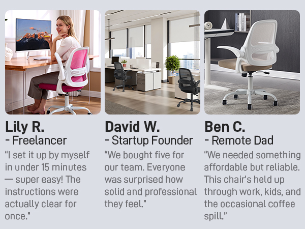 Office Desk Chair - Voices of Our Customers
