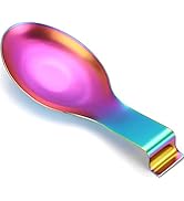 Stainless Steel Spoon Rest Utensil Rest Great Spoon Rest for Kitchen Counter Stove Top or Coffee ...