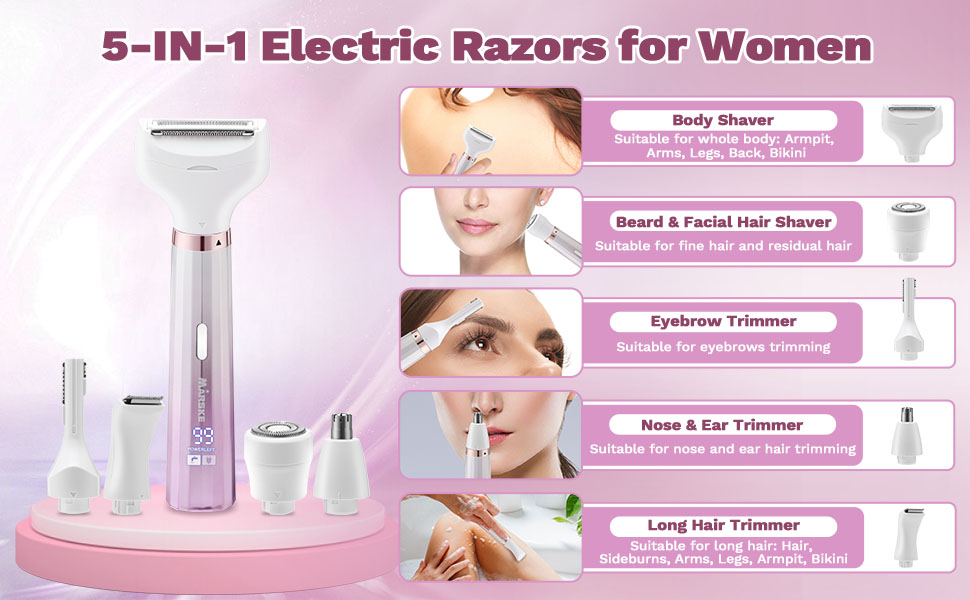 Electric Razors for Women