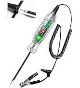 Automotive Test Light, 3-70V Digital LED Voltage Tester, Auto Circuit Tester with Voltmeter, Dual...