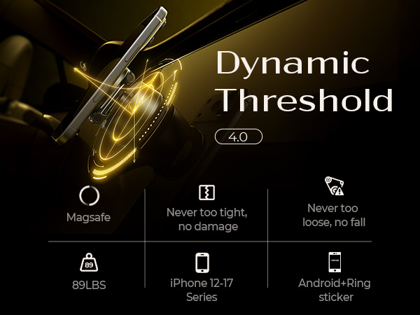 magnetic suction phone holder