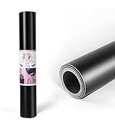 UCEC Black Removable Vinyl for Cricut Maker 3 Cricut Explore 3, Matless Cutting 13'' × 15 ft Matt...