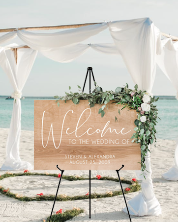 Metal Picture Easels for Display with Portable Bags
