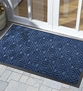 Yimobra Door Mat, Outdoor Indoor Entrance Welcome Mat, Heavy Entry Front Door Mat, Stain &amp; Fade R...