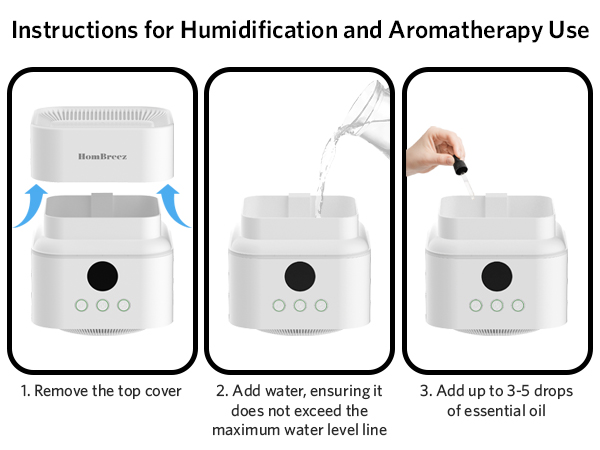 air purifier and humidifier combo