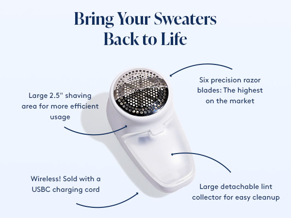 The Nori Trim Fabric Trimmer For Pill on Clothing and Furniture