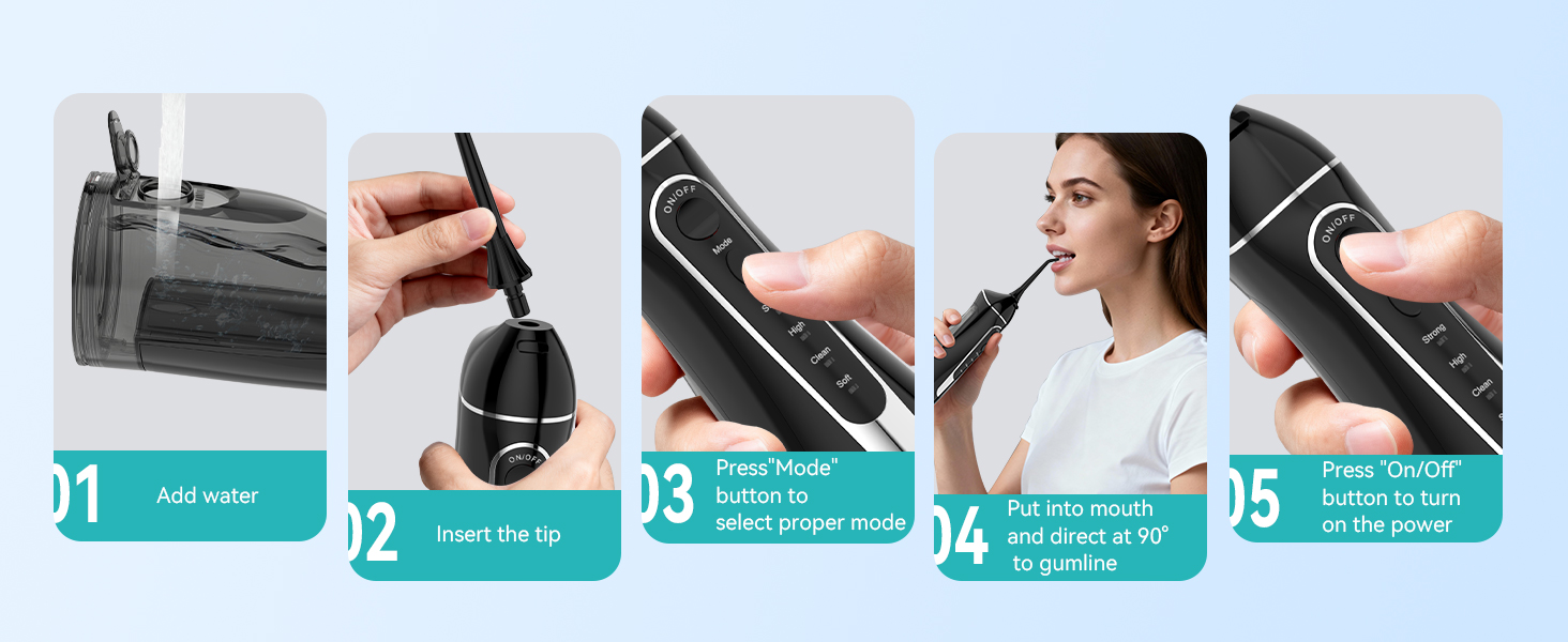 water flosser