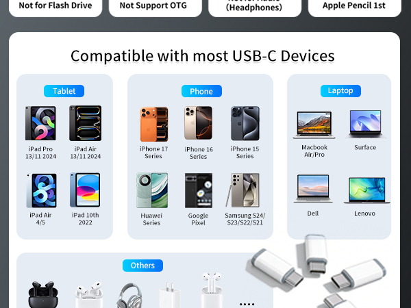 Light-ning to USB C Adapter