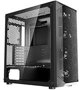 VEVOR PC Gaming Case, Full-Tower, Computer Case with High-Airflow Panel, Magnetic Dust Filter, 3 ...