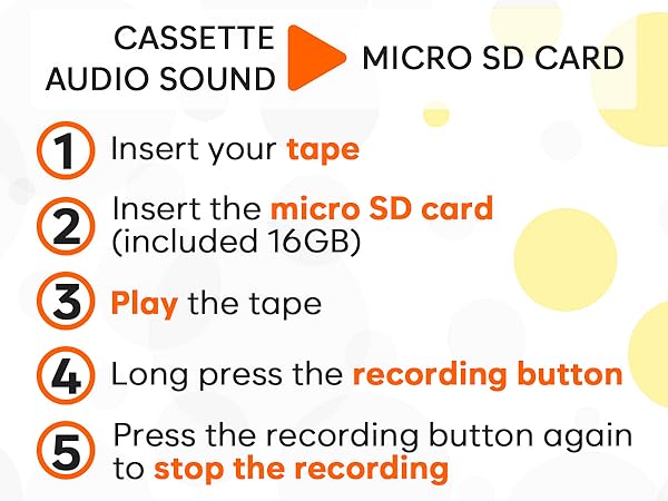 audio bluetooth casate casette cassette cd con converter deck digital esposo mi micro mp3 player