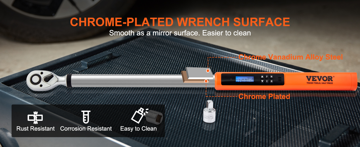 Adjustable Torque Wrench 1/2"