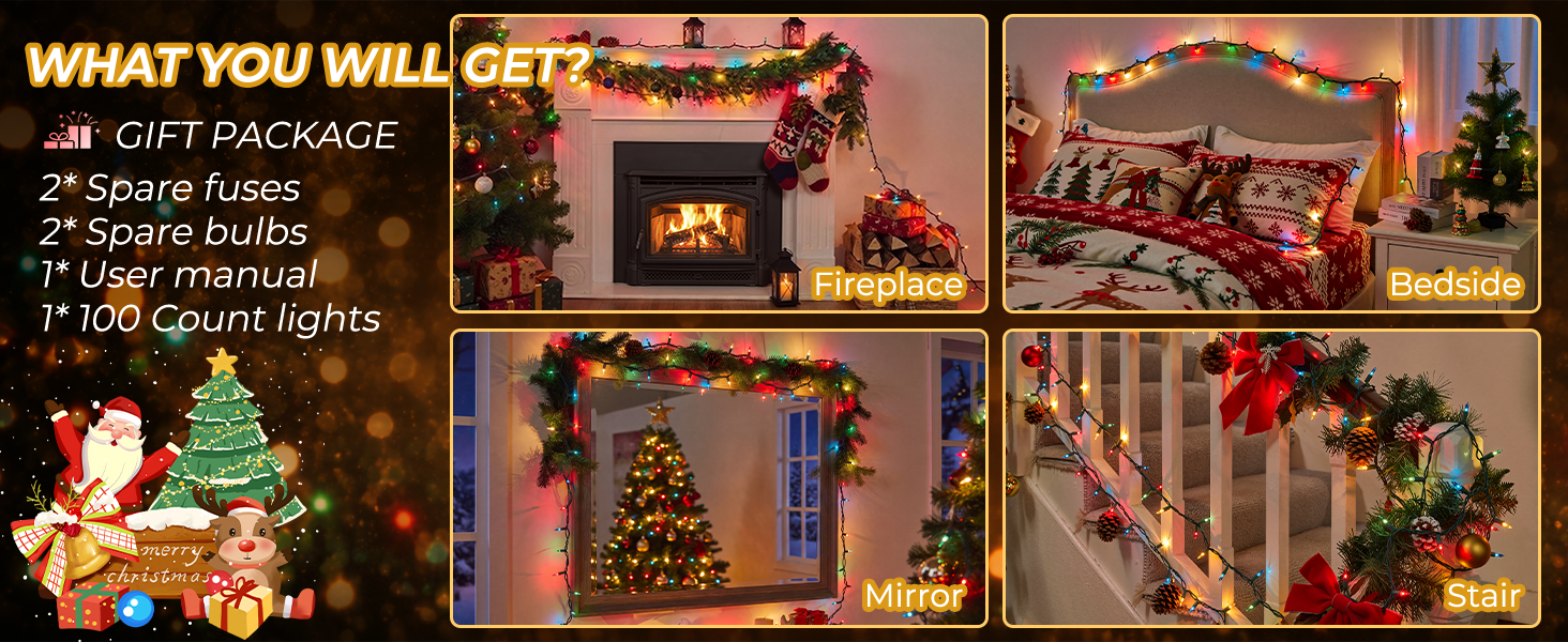 Multicolor halloween lights-6