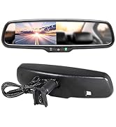 EWAY Car Auto Dimming Interior Rear View Mirror and 4.3
