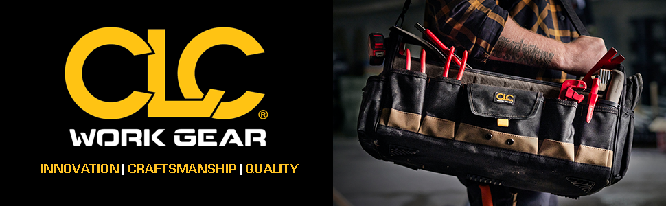 Soft tool bag storage heavy duty durable custom leathercraft clc quality construction tradesman