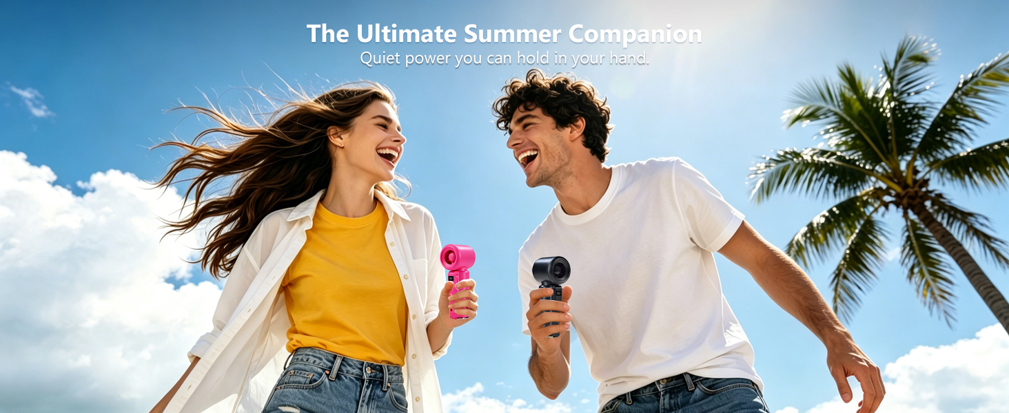 rechargeable handheld fan