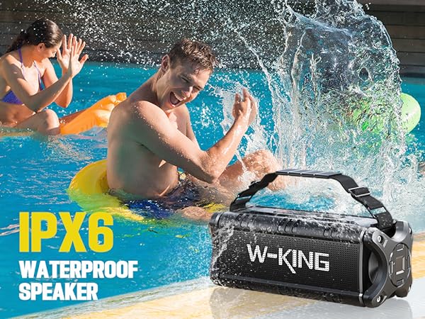 bluetooth speaker wireless loudest speakers portable speaker outdoor large waterproof speaker bass