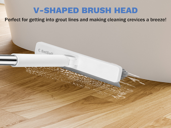V-Shaped Floor Scrub Brush