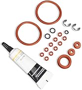 O-Ring Gasket Seal Set for Jura Capresso/Impressa Machines Brew Group &amp; Drainage Valve O-Ring, Co...