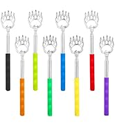 Ohuhu 8 Pack Back Scratcher Telescoping Backscratchers Extendable Back Scalp Scratchers Portable ...